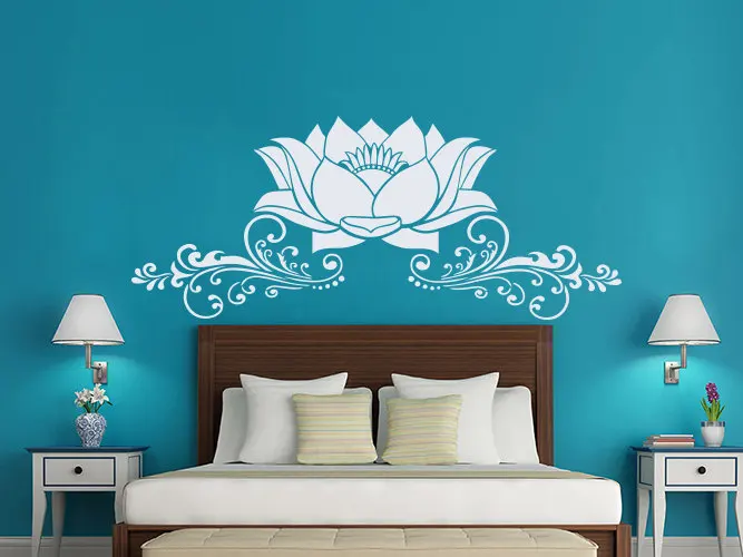 Lotus Flower Wall Stickers Removable Interior Houseawre Bedroom Vinyl Decal Art Mural Beautiful Lotus PVC Design Home SelfSYY307
Lotus Flower Wall Stickers Removable Interior Houseawre Bedroom Vinyl Decal Art Mural Beautiful Lotus PVC Design Home SelfSYY307