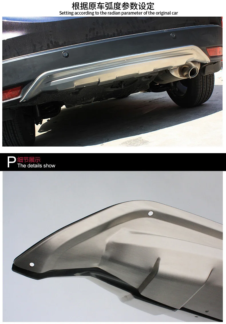 For Honda VEZEL HR-V HRV 2015.2016.2017 2018 Front + Rear Bumper Diffuser Stainless steel Bumpers Guard skid plate
For Honda VEZEL HR-V HRV 2015.2016.2017 2018 Front + Rear Bumper Diffuser Stainless steel Bumpers Guard skid plate