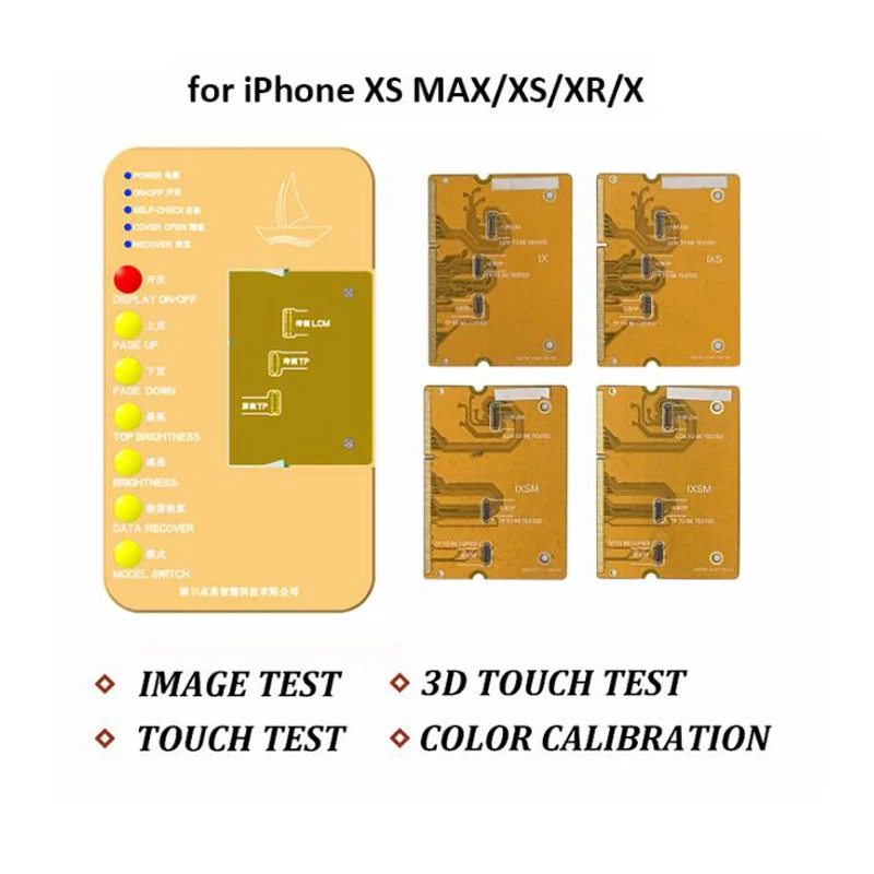 4 in 1 Display Digitizer Touch Screen Tester for iPhone X XS XR XS MAX LCD Digitizer Tester repair tool
4 in 1 Display Digitizer Touch Screen Tester for iPhone X XS XR XS MAX LCD Digitizer Tester repair tool