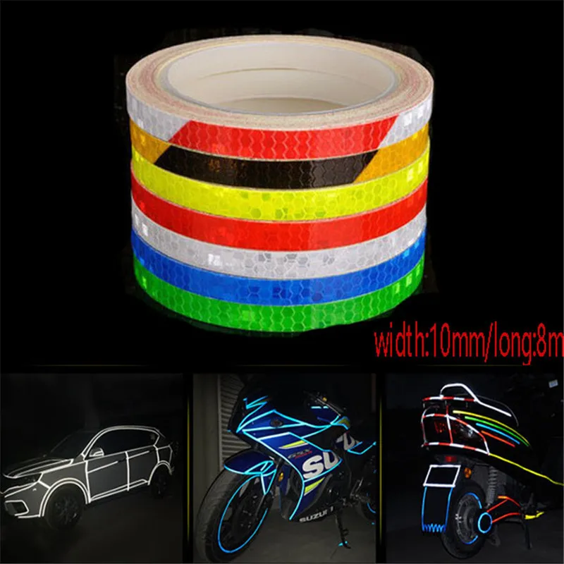 Safety Mark Reflective Tape Sticker Car Styling Self Adhesive Warning Tape Automobiles Motorcycle Reflective Strip
Safety Mark Reflective Tape Sticker Car Styling Self Adhesive Warning Tape Automobiles Motorcycle Reflective Strip