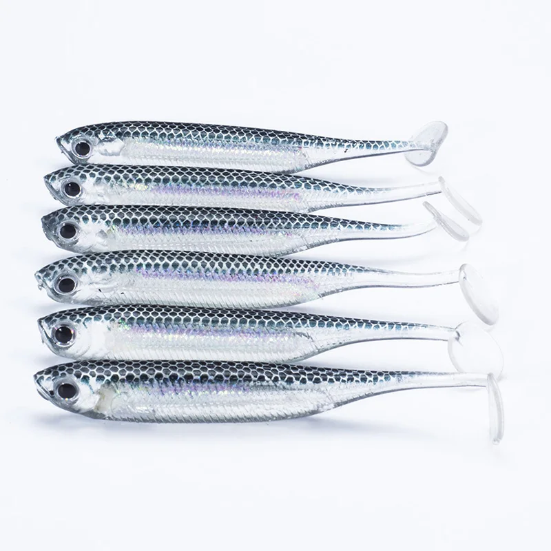 Bimmor Fishing Soft Lures 2.1g 75mm for Fishing Shad Fishing Worm Swimbaits Jig Head Soft Bait 6pcs/lot
Bimmor Fishing Soft Lures 2.1g 75mm for Fishing Shad Fishing Worm Swimbaits Jig Head Soft Bait 6pcs/lot