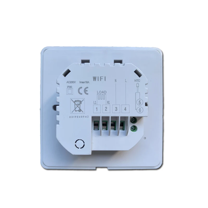 Thermostat Voice WiFi Thermostat LCD Digital Electric Heating Temperature Controller Programming Alexa Google Home Touch Screen
Thermostat Voice WiFi Thermostat LCD Digital Electric Heating Temperature Controller Programming Alexa Google Home Touch Screen