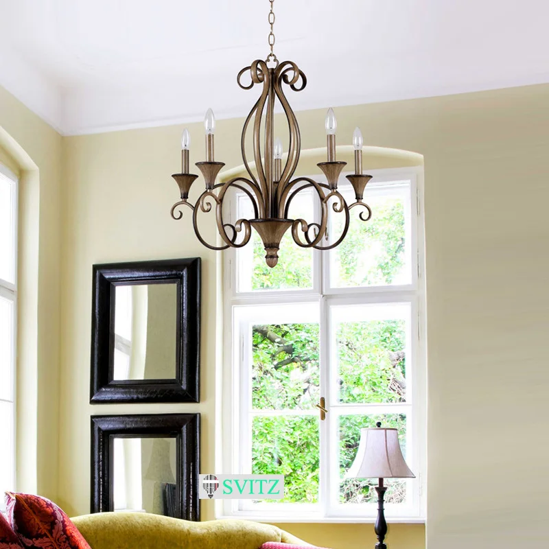 Teak Color Five Cand Led Chandeliers European American Export Lamp Decoration Bedroom Light Chandelier Lighting
Teak Color Five Cand Led Chandeliers European American Export Lamp Decoration Bedroom Light Chandelier Lighting
