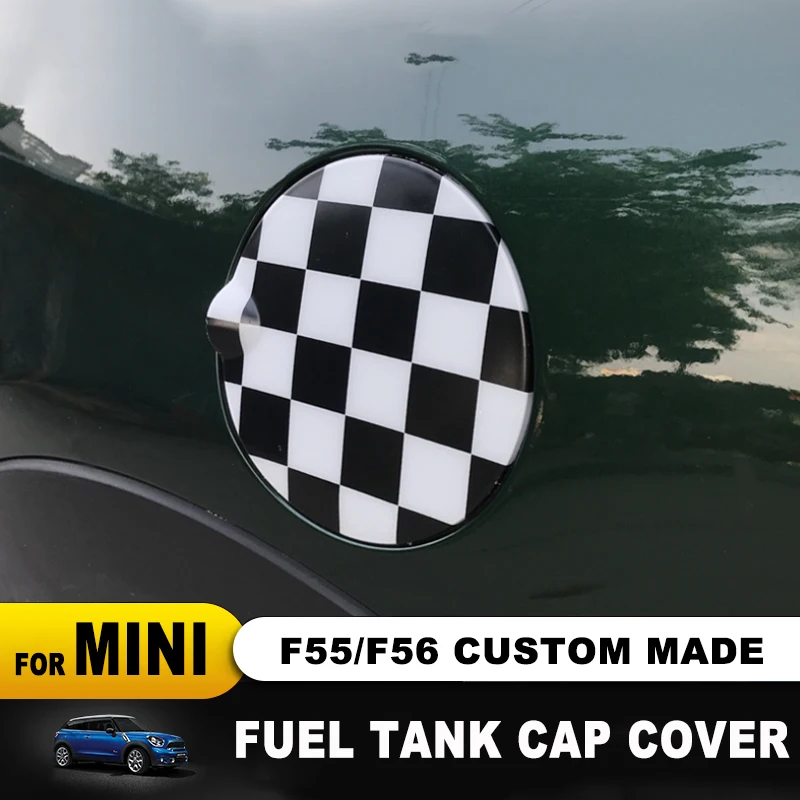 Car Styling 3D Fuel Tank Protective Sticker Exterior Cover Case Union Jack For Mini Cooper One Plus F55 F56 Auto Accessories | Автомобили