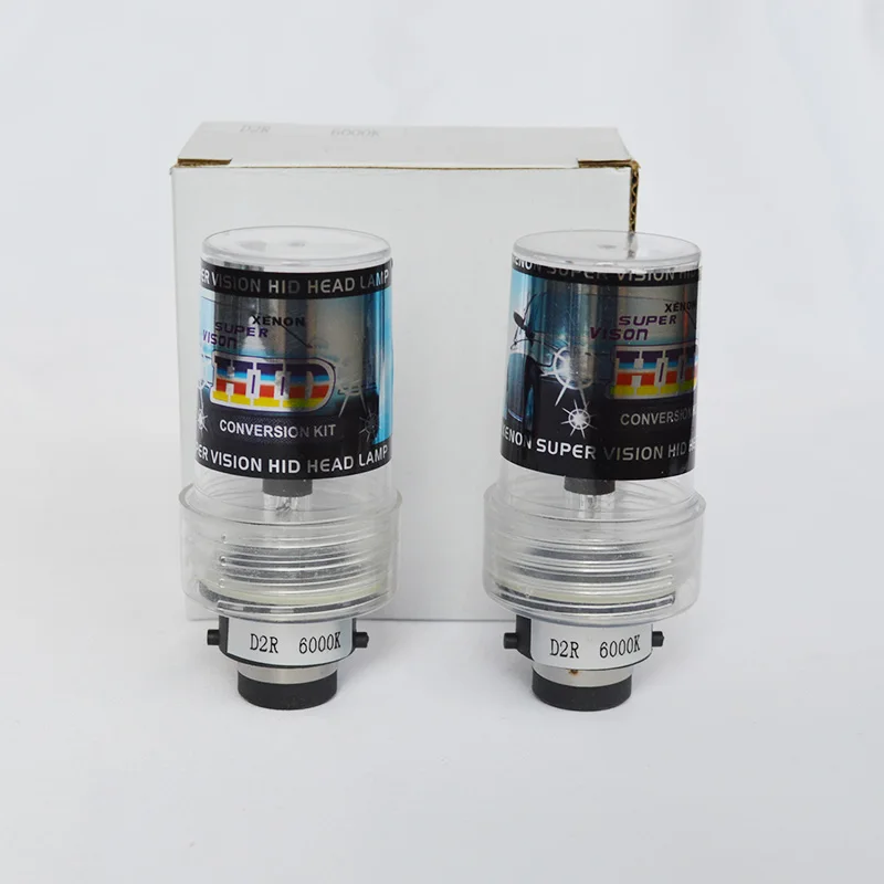 Hippcron 12V 35W D2R AC HID ксеноновая лампа фар автомобиля с переключением между дальним и
