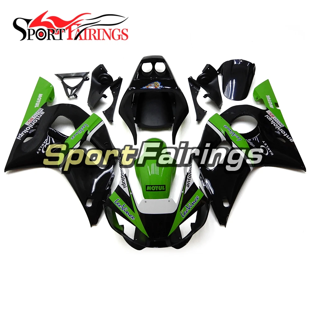 Full Plastic Cowling For Yamaha 1998 1999 2000 2001 2002 YZF-600 R6 ABS Injection Motorcycle Bodywork Fairing Green Black New
Full Plastic Cowling For Yamaha 1998 1999 2000 2001 2002 YZF-600 R6 ABS Injection Motorcycle Bodywork Fairing Green Black New