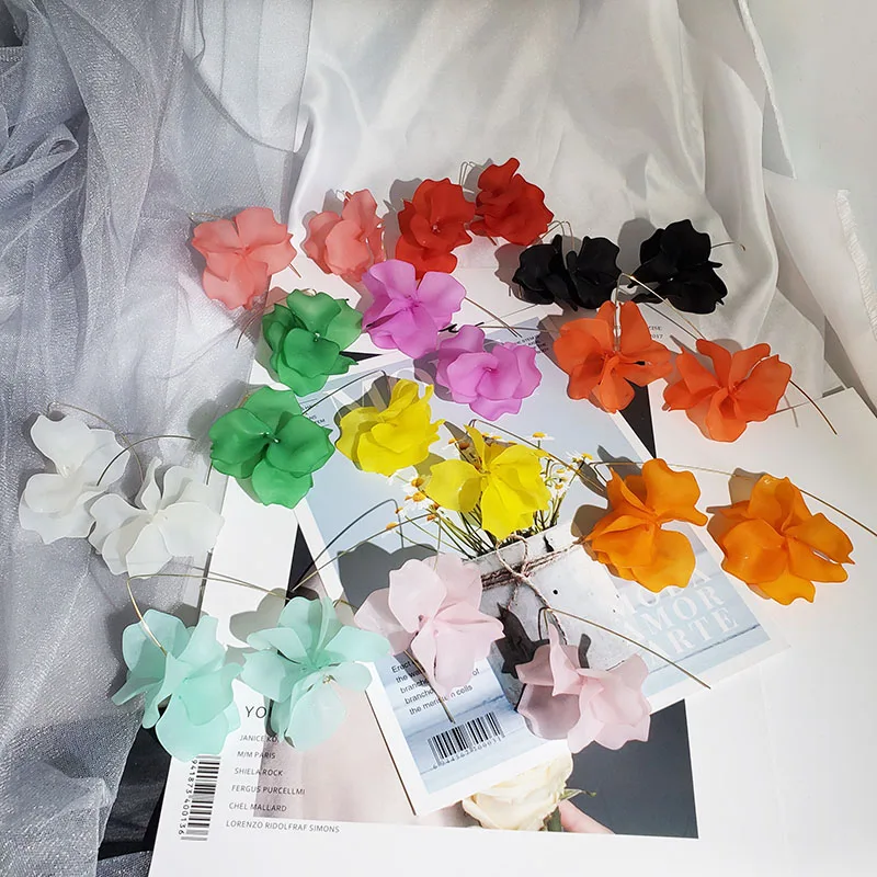 Fashion Resin Flower Earrings New Bohemia Petal Dangle Earrings Charm Jewelry Accessories For Women Ear Rings Gift 2022 Trend
Fashion Resin Flower Earrings New Bohemia Petal Dangle Earrings Charm Jewelry Accessories For Women Ear Rings Gift 2022 Trend