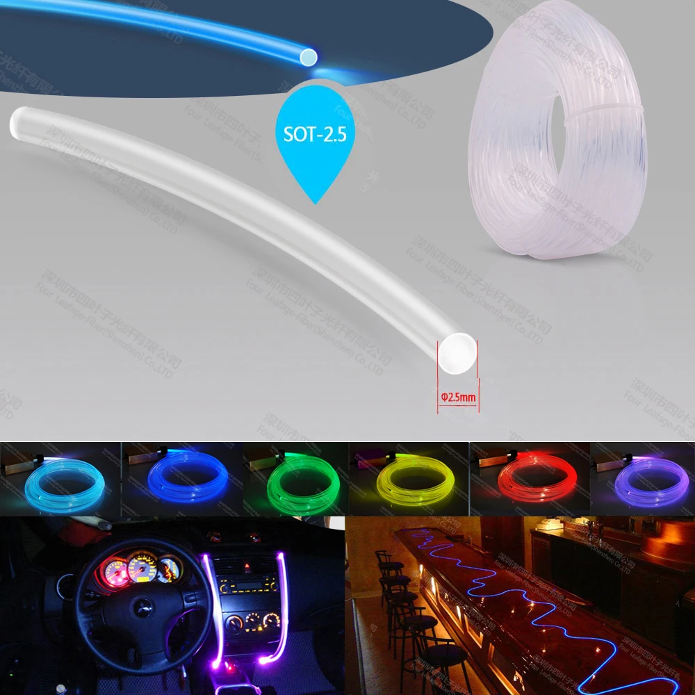 factory 2.5mm plastic side indicator modern home optic fibra light optic fiber for led christmas tree
factory 2.5mm plastic side indicator modern home optic fibra light optic fiber for led christmas tree
