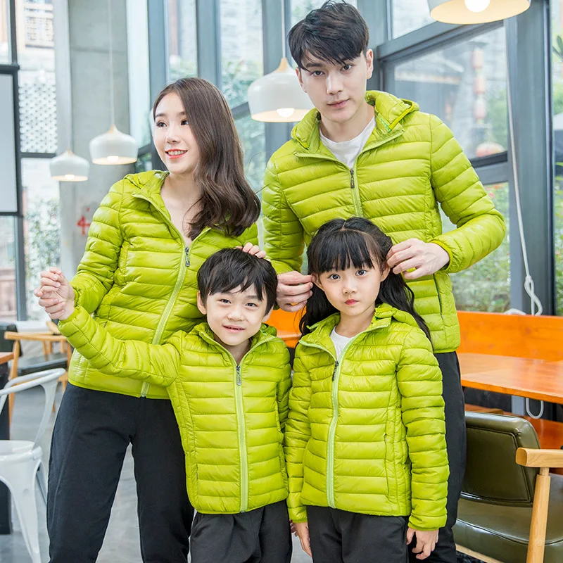 Family Winter Down Jackets Warm Hoodie Coat Father Mother Kids Family Matching Clothes Zipper Outwear Casual Clothes Red Black
Family Winter Down Jackets Warm Hoodie Coat Father Mother Kids Family Matching Clothes Zipper Outwear Casual Clothes Red Black