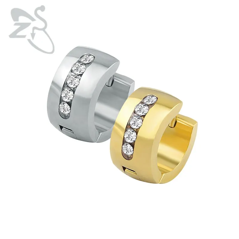 Серьги-кольца из нержавеющей стали с кристаллами
Серьги-кольца из нержавеющей стали с кристаллами
