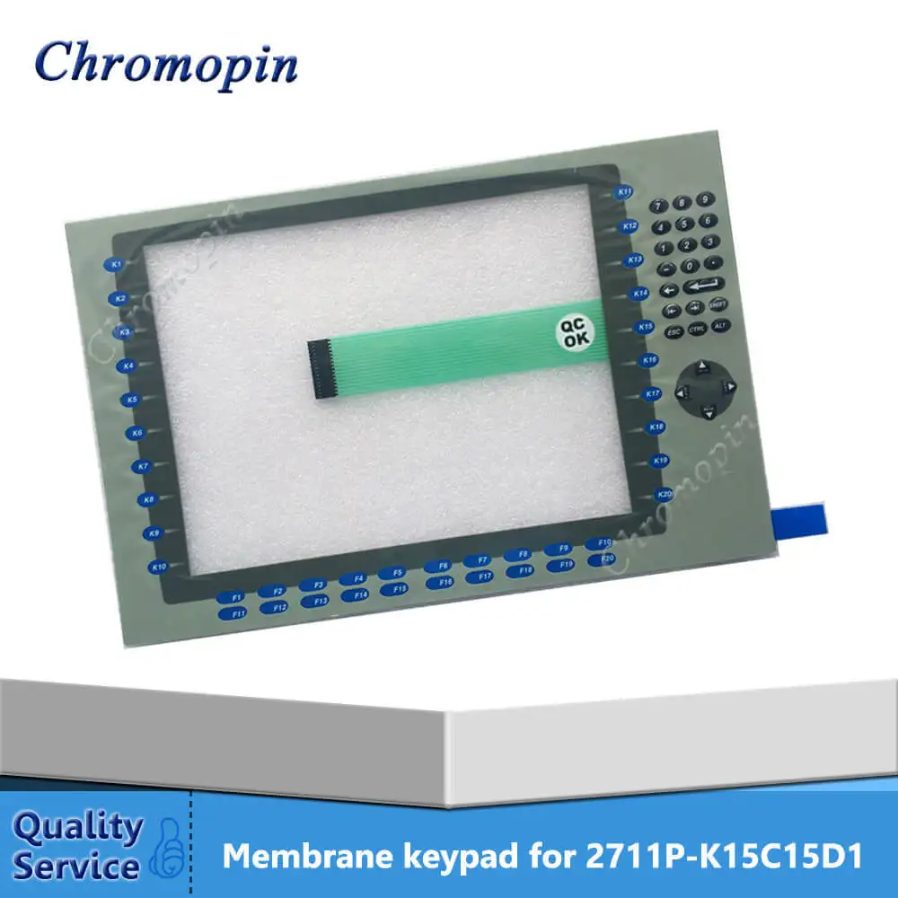 Membrane keypad switch for AB 2711P-K15C15D1 2711P-K15C15D2 2711P-K15C15D6 2711P-K15C15D7 PanelView Plus CE 1250 keyboard
Membrane keypad switch for AB 2711P-K15C15D1 2711P-K15C15D2 2711P-K15C15D6 2711P-K15C15D7 PanelView Plus CE 1250 keyboard
