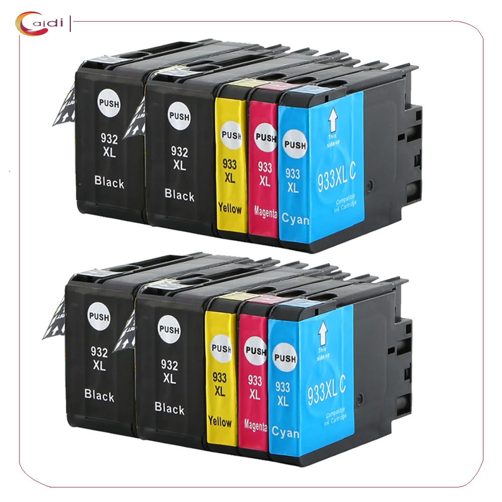 Compatible Ink Cartridge 932 933 XL 10 Pack For HP Officejet Pro 7612 6700 6600 6100 7110 7610 Printer
Compatible Ink Cartridge 932 933 XL 10 Pack For HP Officejet Pro 7612 6700 6600 6100 7110 7610 Printer