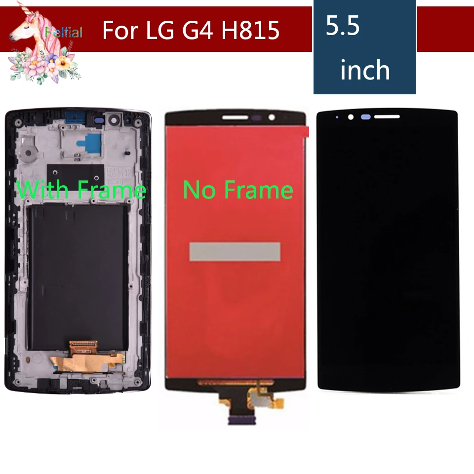 Single SIM ORIGINAL for LG G4 H815 Display LCD Touch Screen with Frame Replacment H810 H811 H815 Screen Display for LG G4 LCD
Single SIM ORIGINAL for LG G4 H815 Display LCD Touch Screen with Frame Replacment H810 H811 H815 Screen Display for LG G4 LCD