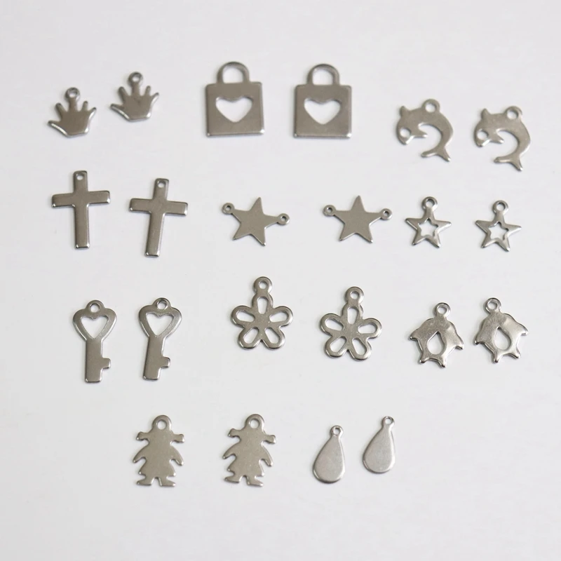 200-300Pcs/Pack Stainless Steel Chain Charm Jewelry Findings Accessories Jewelry Beads Pendants
200-300Pcs/Pack Stainless Steel Chain Charm Jewelry Findings Accessories Jewelry Beads Pendants
