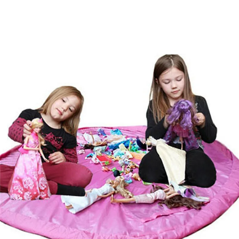 Детский коврик для игр ванной сумка хранения игрушек органайзер корзина большая