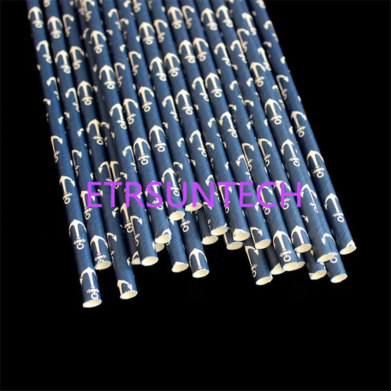 10000pcs/lot Anchor Paper Straws For Birthday Wedding Decorative Event Party Supplies Environmental Creative Drinking Straws
10000pcs/lot Anchor Paper Straws For Birthday Wedding Decorative Event Party Supplies Environmental Creative Drinking Straws