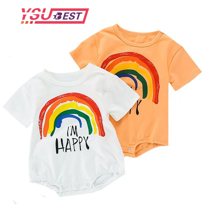 2019 Summer Baby Boy Romper Cartoon New Born Baby Clothes Baby Girl Rompers Rainbow Baby Boy Jumpsuit Newborn Cotton Rompers
2019 Summer Baby Boy Romper Cartoon New Born Baby Clothes Baby Girl Rompers Rainbow Baby Boy Jumpsuit Newborn Cotton Rompers