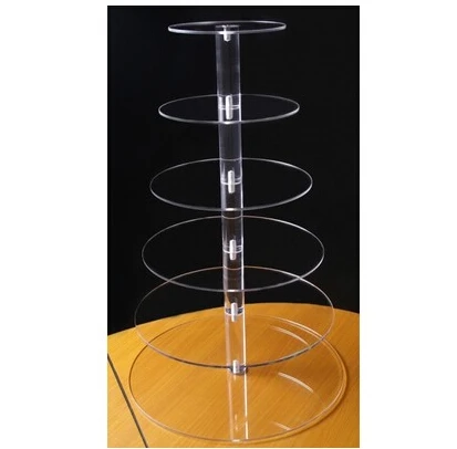 Exquisite clear acrylic cake tower/` 6 Tier round Layout Beautiful Acrylic Cupcake Stand Party / Wedding / Festival Supplies
Exquisite clear acrylic cake tower/` 6 Tier round Layout Beautiful Acrylic Cupcake Stand Party / Wedding / Festival Supplies