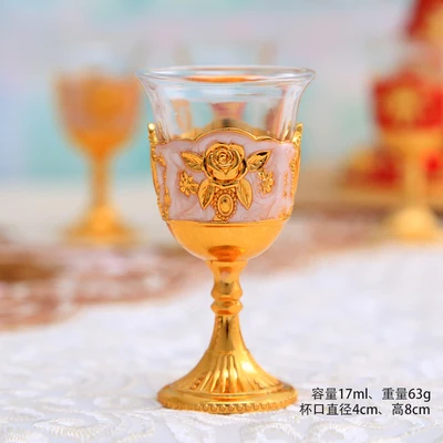 A cup of European-style high-grade metal of wine cup high-grade metal for creative household use of Buddhist supplies
A cup of European-style high-grade metal of wine cup high-grade metal for creative household use of Buddhist supplies