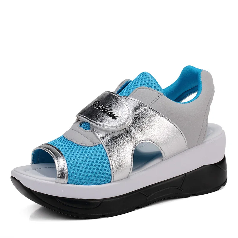 2019 women sandals with thick bottom and sloping heel breathable women's shoes comfortable sports casual women's AF253
2019 women sandals with thick bottom and sloping heel breathable women's shoes comfortable sports casual women's AF253