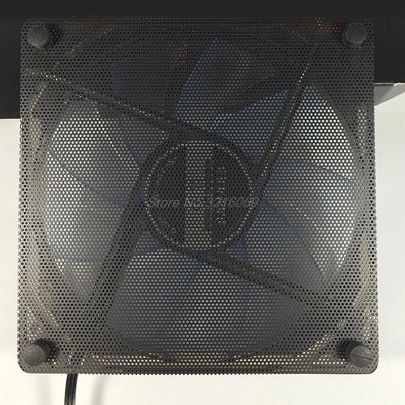 2 шт. 12 см пыленепроницаемый сетчатый чехол для компьютера охлаждающий