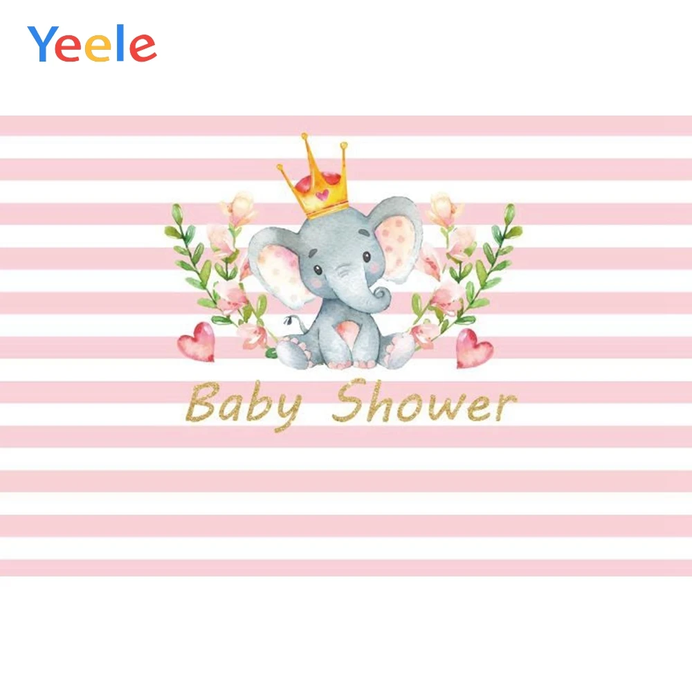 Yeele Newborn Girl Princess Elephant Photographic Backgrounds Baby Shower Party Vinyl Pink Photography Backdrop For Photo Studio
Yeele Newborn Girl Princess Elephant Photographic Backgrounds Baby Shower Party Vinyl Pink Photography Backdrop For Photo Studio