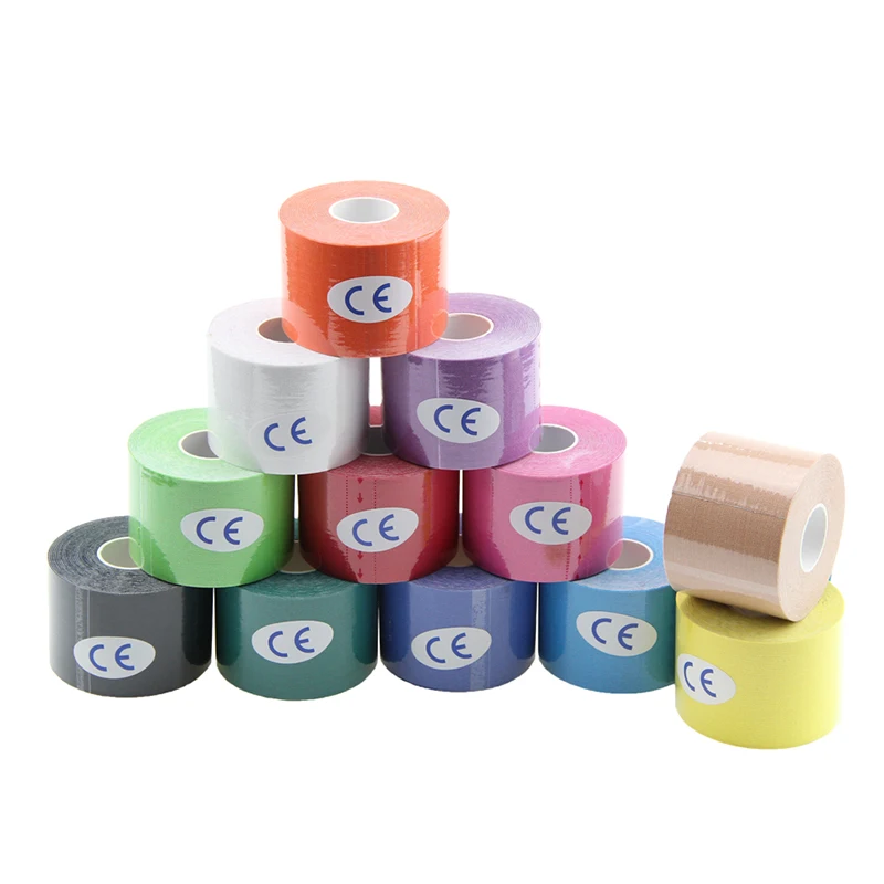 Kinesiology Tape Sports Bandage Elastic Adhesive Waterproof Muscle Pain Relief Cotton Breathable Athletic Strapping Gym 5cm*5m
Kinesiology Tape Sports Bandage Elastic Adhesive Waterproof Muscle Pain Relief Cotton Breathable Athletic Strapping Gym 5cm*5m