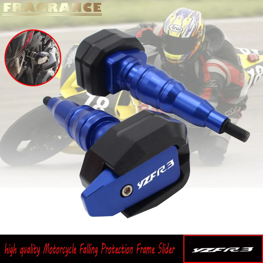 For YAMAHA YZFR3 YZF-R3 YZF R3 Motorcycle Falling Protection Frame Slider Fairing Guard Anti Crash Pad Protector
For YAMAHA YZFR3 YZF-R3 YZF R3 Motorcycle Falling Protection Frame Slider Fairing Guard Anti Crash Pad Protector