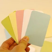 100PCS/SET Colorful Word Cards Blank Cards Small Card Message Card DIY Bookmarks Into Kraft Box
100PCS/SET Colorful Word Cards Blank Cards Small Card Message Card DIY Bookmarks Into Kraft Box
