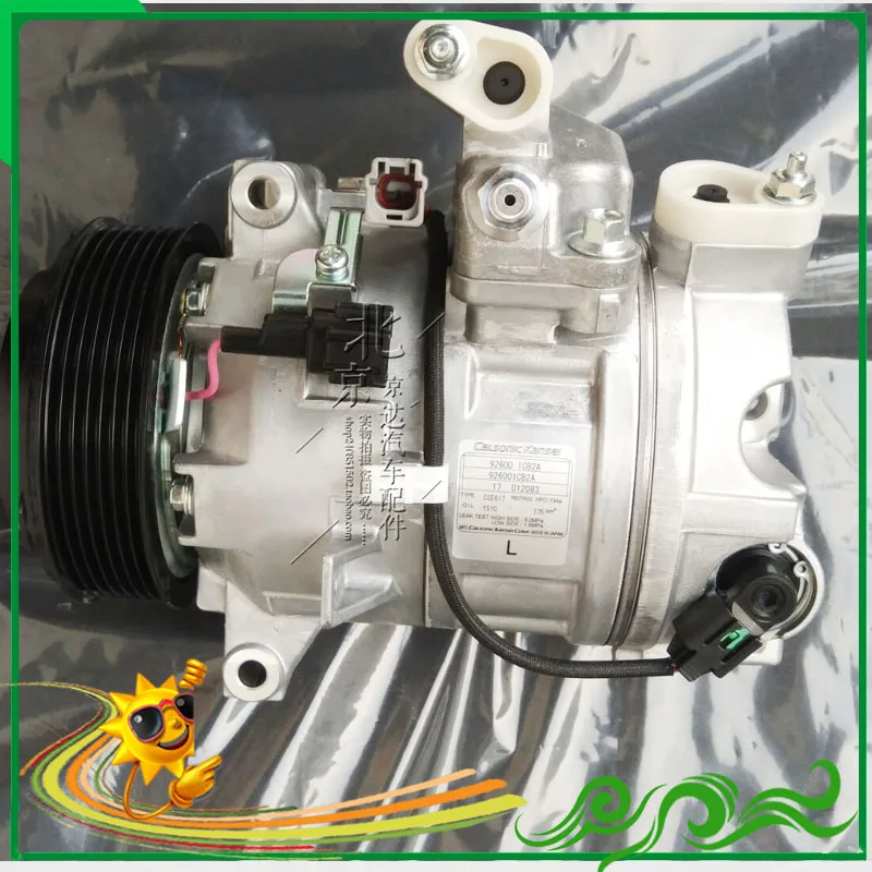 A/C AC Air Conditioning Compressor Cooling Pump for Infiniti G35 M35 G37 92600JK20A 92600-JK20A 92600-JK20B 92600JK21A
A/C AC Air Conditioning Compressor Cooling Pump for Infiniti G35 M35 G37 92600JK20A 92600-JK20A 92600-JK20B 92600JK21A