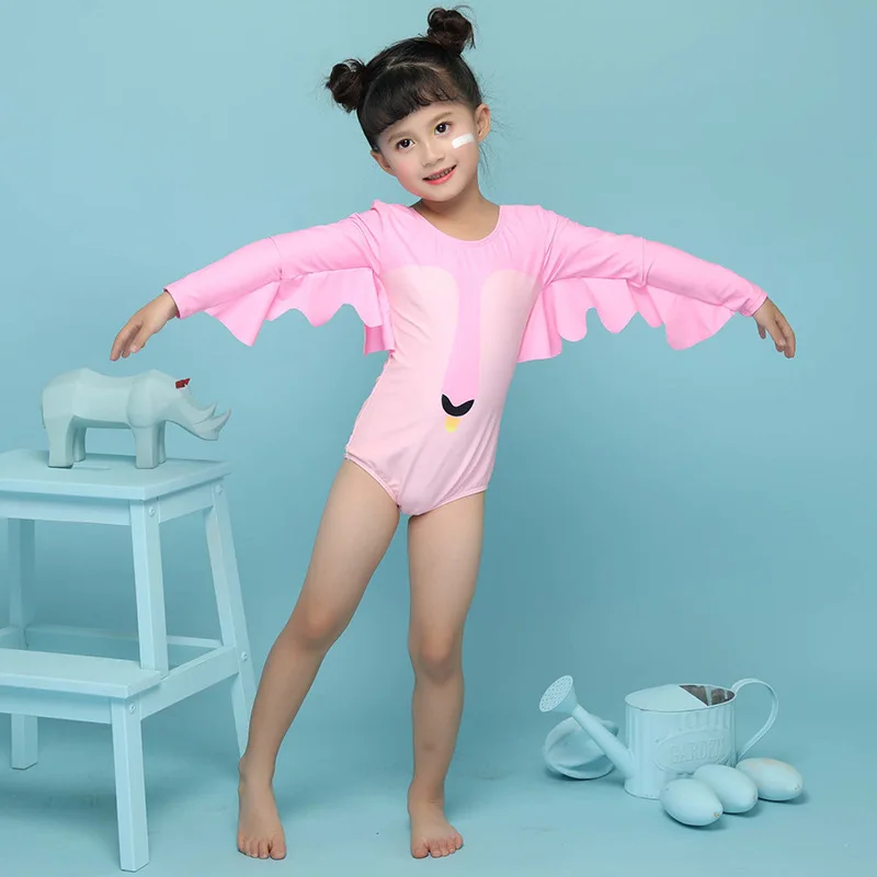 1-6 Years Children Swan Print One-Piece Swimsuit with Cap Long Sleeve Ruffle Swimwear Cute Patchwork Kids Baby Bathing Suits
1-6 Years Children Swan Print One-Piece Swimsuit with Cap Long Sleeve Ruffle Swimwear Cute Patchwork Kids Baby Bathing Suits