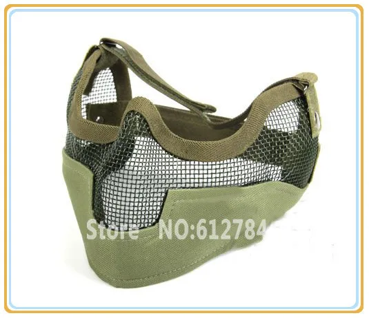 Горячая Распродажа V2 strike mesh полумаска для лица MK 020 зеленый|mask elastic|mask weldingmask protection