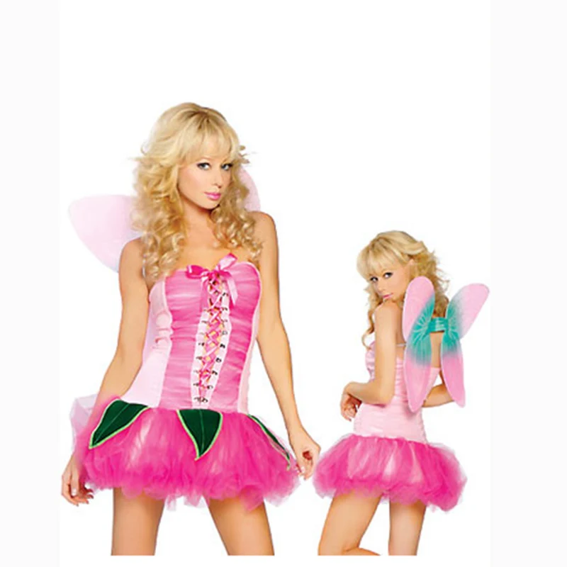 2018 New Angel Flower Fairy Dress Most Popular Classic Halloween Cosplay Costume Women pink Flower Fairy Princess Costume
2018 New Angel Flower Fairy Dress Most Popular Classic Halloween Cosplay Costume Women pink Flower Fairy Princess Costume