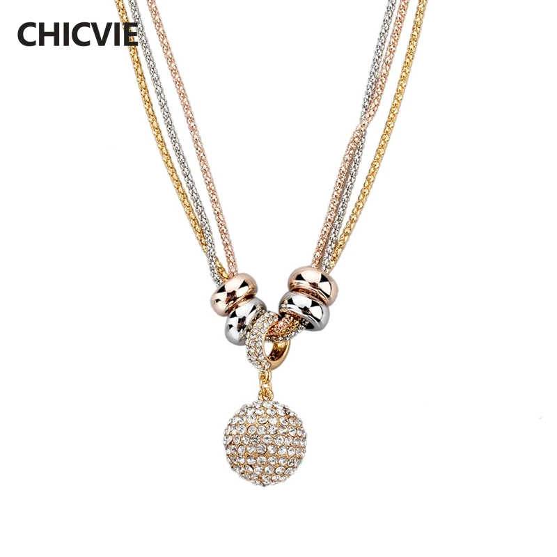 CHICVIE Crystal Bead Maxi Necklaces & Pendant Gold color Long Statement Vintage Accessories For Women Steampunk Ethnic Jewelry
CHICVIE Crystal Bead Maxi Necklaces & Pendant Gold color Long Statement Vintage Accessories For Women Steampunk Ethnic Jewelry
