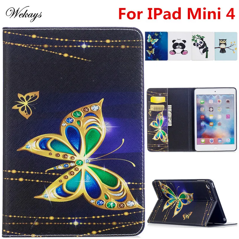 Wekays For Apple IPad Mini 4 Cartoon Leather Flip Stand Fundas Case For Coque IPad Mini 4 Mini4 Tablet Cover Case For IPad Mini4
Wekays For Apple IPad Mini 4 Cartoon Leather Flip Stand Fundas Case For Coque IPad Mini 4 Mini4 Tablet Cover Case For IPad Mini4