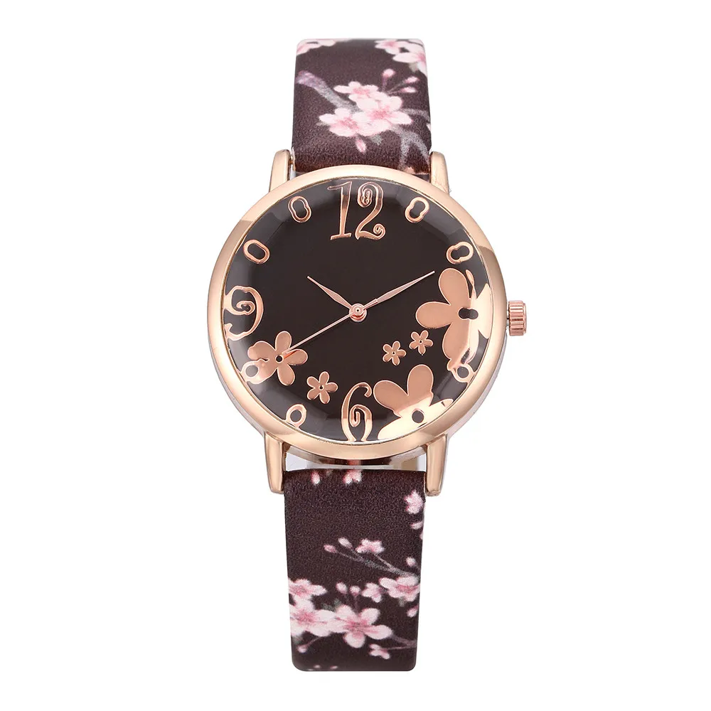 2020 Women Watches Fashion Embossed Flower Small Fresh Printed Belt Student Quartz Wrist Watch relogio feminino reloj de pulsera
2020 Women Watches Fashion Embossed Flower Small Fresh Printed Belt Student Quartz Wrist Watch relogio feminino reloj de pulsera