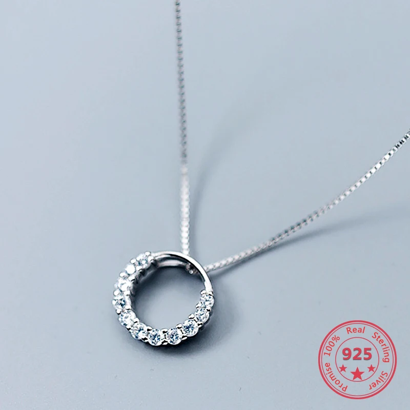 Hot Fashion Korean Silver 925 Zircon Pendant Necklace jewelry for Women Birthday Gift
Hot Fashion Korean Silver 925 Zircon Pendant Necklace jewelry for Women Birthday Gift