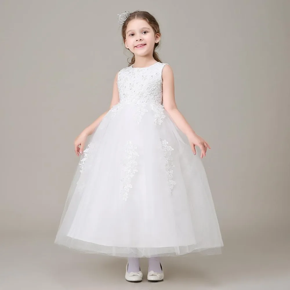 Vestidos de daminha/Белое фатиновое бальное платье с вышивкой и бисером; Длинные Платья с цветочным узором для девочек на свадьбу; коллекция 2016 года; Детские платья для дня рождения
Vestidos de daminha/Белое фатиновое бальное платье с вышивкой и бисером; Длинные Платья с цветочным узором для девочек на свадьбу; коллекция 2016 года; Детские платья для дня рождения