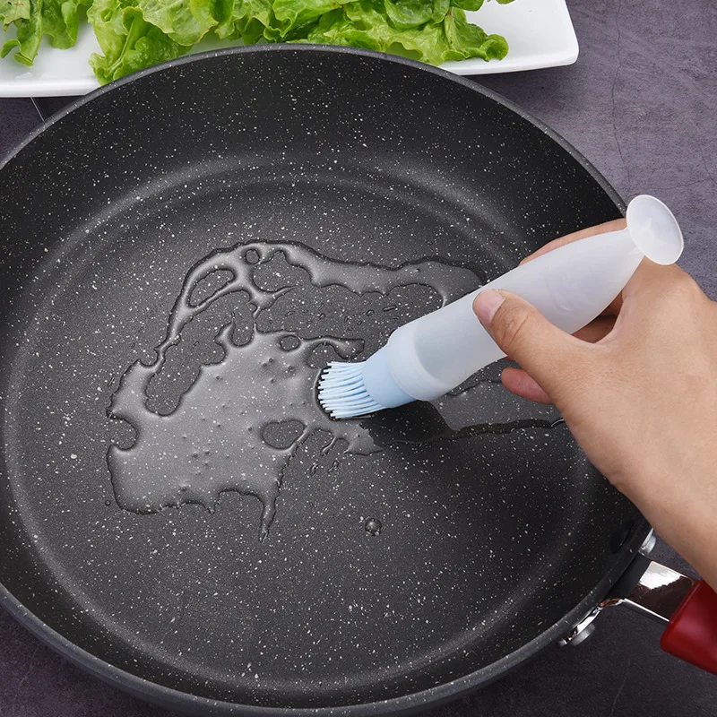 1Pc High Temperature Resistant Oil Bottle Brush Silicone BBQ Kitchen Baking Tool Barbecue | Дом и сад