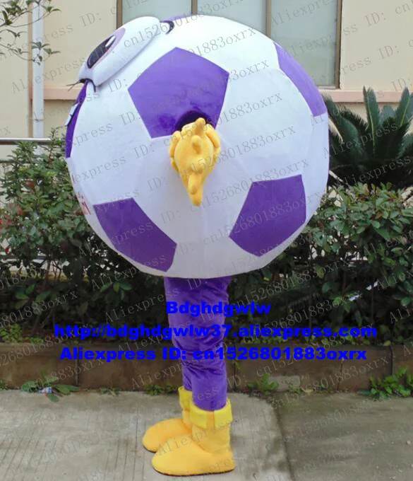 Футбольный костюм-талисман с ножным мячом костюм персонажа из мультфильма для