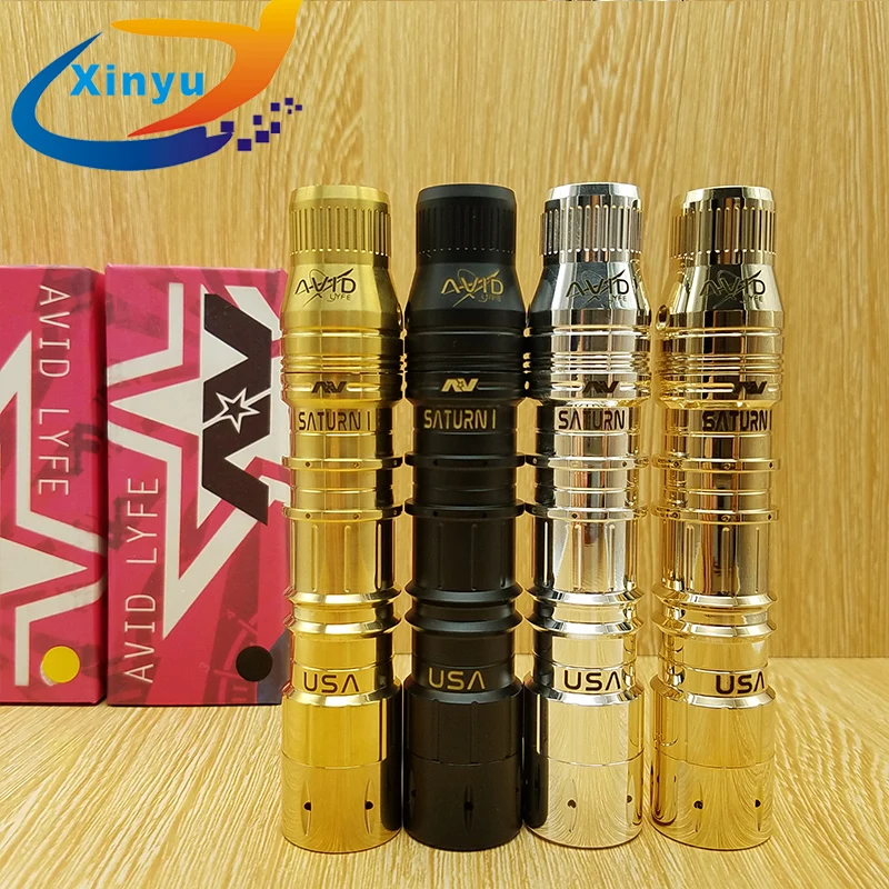 Av Saturn Mod Kit 18650 Аккумуляторный механический мод диаметр 24 мм латунный испаритель с