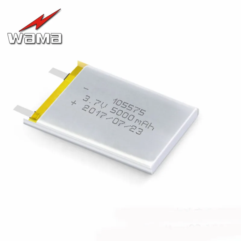 2pcs 105575 5000mAh 3.7V Rechargeable Lithium Li-Polymer Batteries DIY Mobile Emergency Power
2pcs 105575 5000mAh 3.7V Rechargeable Lithium Li-Polymer Batteries DIY Mobile Emergency Power