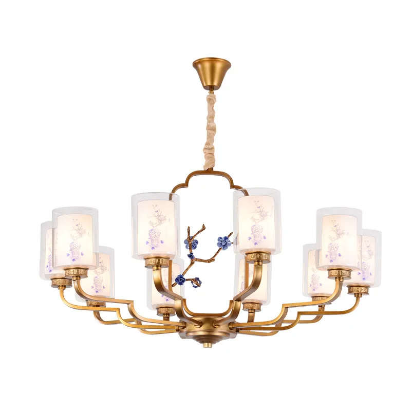 TUDA LED Chandelier Chinese Wrought Iron Chandelier Chinese Style Bedroom Dining Room Living Room Study Chandelier E27 110V 220V
TUDA LED Chandelier Chinese Wrought Iron Chandelier Chinese Style Bedroom Dining Room Living Room Study Chandelier E27 110V 220V