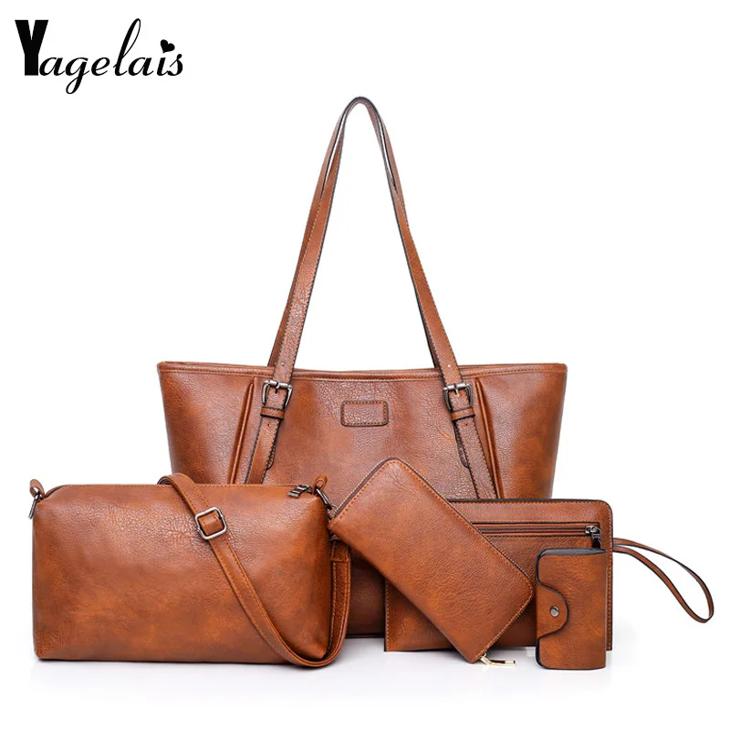 2019 New Fashion 5pcs/Set Women Composite Bags High Quality Ladies Handbags Female PU Leather Shoulder Messenger Bags Tote Bag
2019 New Fashion 5pcs/Set Women Composite Bags High Quality Ladies Handbags Female PU Leather Shoulder Messenger Bags Tote Bag