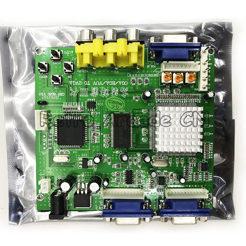1 шт., Новая плата преобразователя видео RGB CGA EGA YUV в VGA HD, Moudle HD9800 HD-преобразователь GBS8200, неэкранированная защита
1 шт., Новая плата преобразователя видео RGB CGA EGA YUV в VGA HD, Moudle HD9800 HD-преобразователь GBS8200, неэкранированная защита