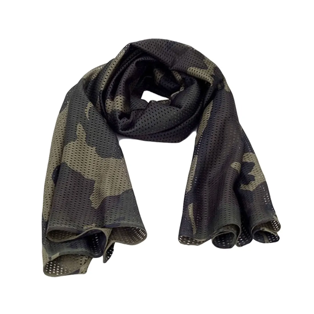 Military Tactical Camouflage Scarf Mesh Outdoor Breathable Headband Mesh Scarf Outdoor Jungle Muffler Camping bisiklet bandana
Military Tactical Camouflage Scarf Mesh Outdoor Breathable Headband Mesh Scarf Outdoor Jungle Muffler Camping bisiklet bandana