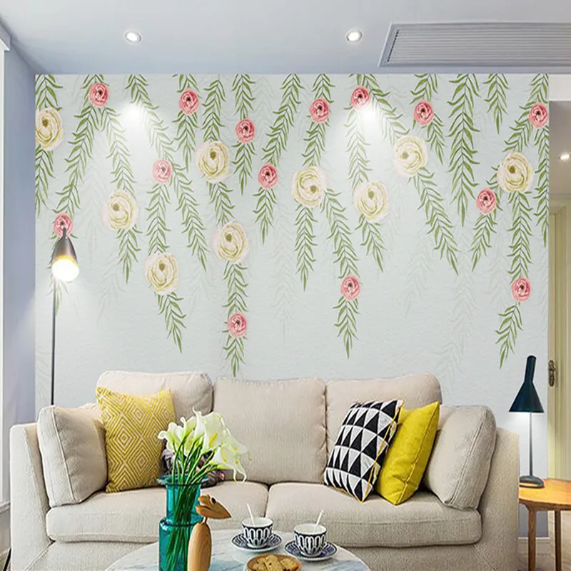 Nordic Flowers Wallpapers 3D Hand-painted Florals 3D Wall Murals Photo Wall Papers for Living Room Home Decor Nature Trees Leaf
Nordic Flowers Wallpapers 3D Hand-painted Florals 3D Wall Murals Photo Wall Papers for Living Room Home Decor Nature Trees Leaf
