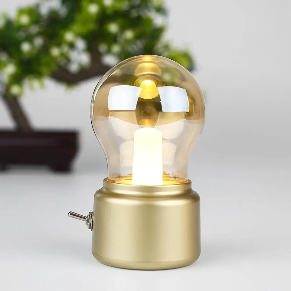 Светодиодный светильник классическая настольная лампа украшение ночник Ретро