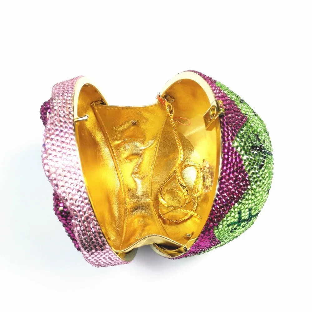XIYUAN multicolor Women Crystal Bag Evening clutch small Purse Metal Minaudiere Clutches Wedding Party Bridal Diamond Handbag
XIYUAN multicolor Women Crystal Bag Evening clutch small Purse Metal Minaudiere Clutches Wedding Party Bridal Diamond Handbag