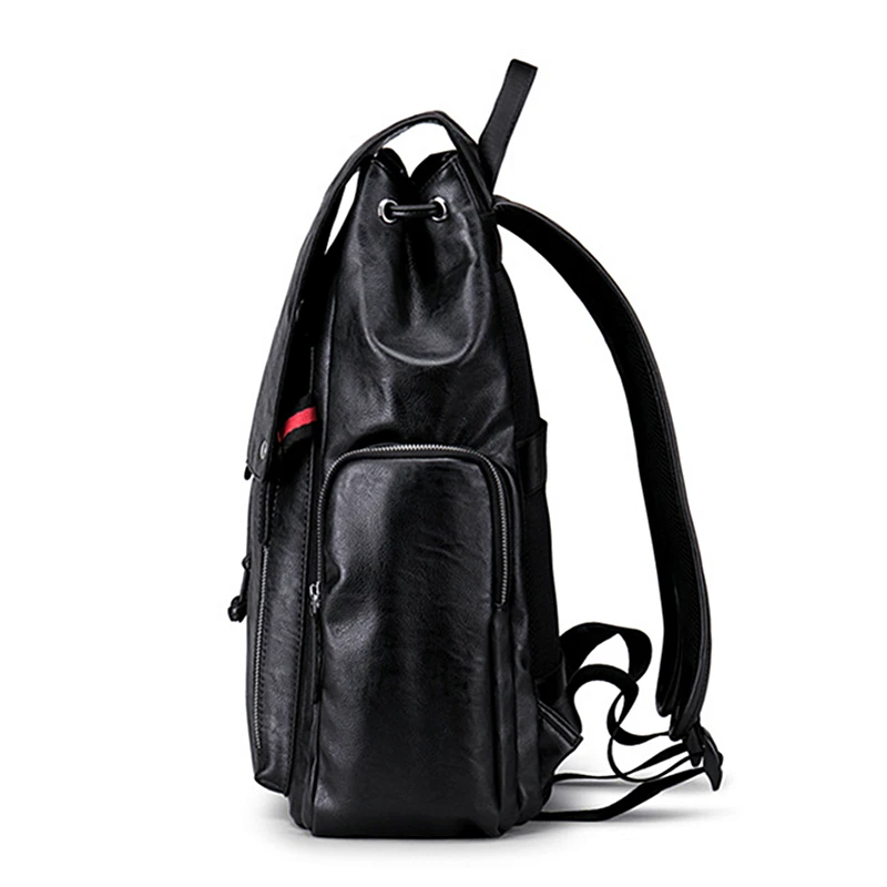 Южная Гусь Для мужчин рюкзак Многофункциональный PU кожаный школьный сумка с
